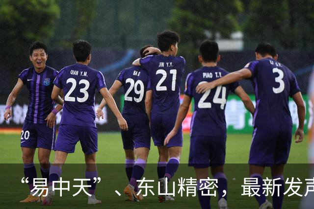 “易中天”、东山精密，最新发声！